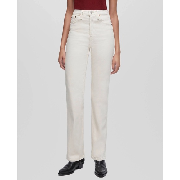 Re/Done Comfy Stretch 90’s Jeans in Vintage White.
